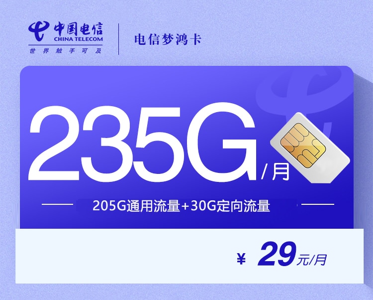电信梦鸿卡-172号卡分销系统